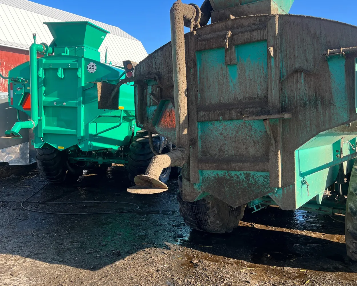 Badger Mobile Wash cleaning heavy commercial equipment